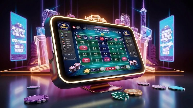 koincuan app dashboard showing football betting slip and live-dealer table list